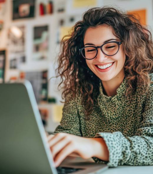 A small business owner using social media and digital marketing strategies to promote their products and services online, illustrating the entrepreneurial spirit and innovation